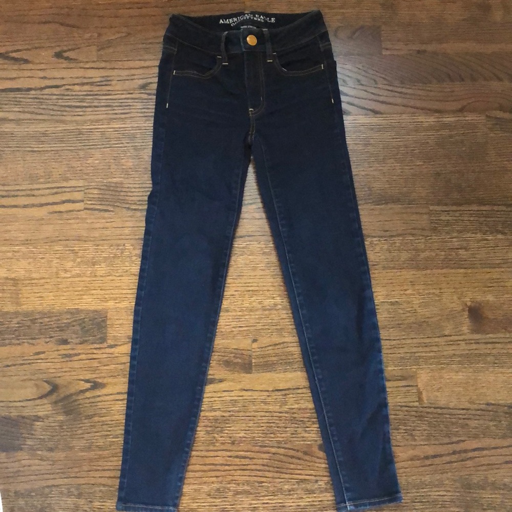 Dark wash American Eagle jeans